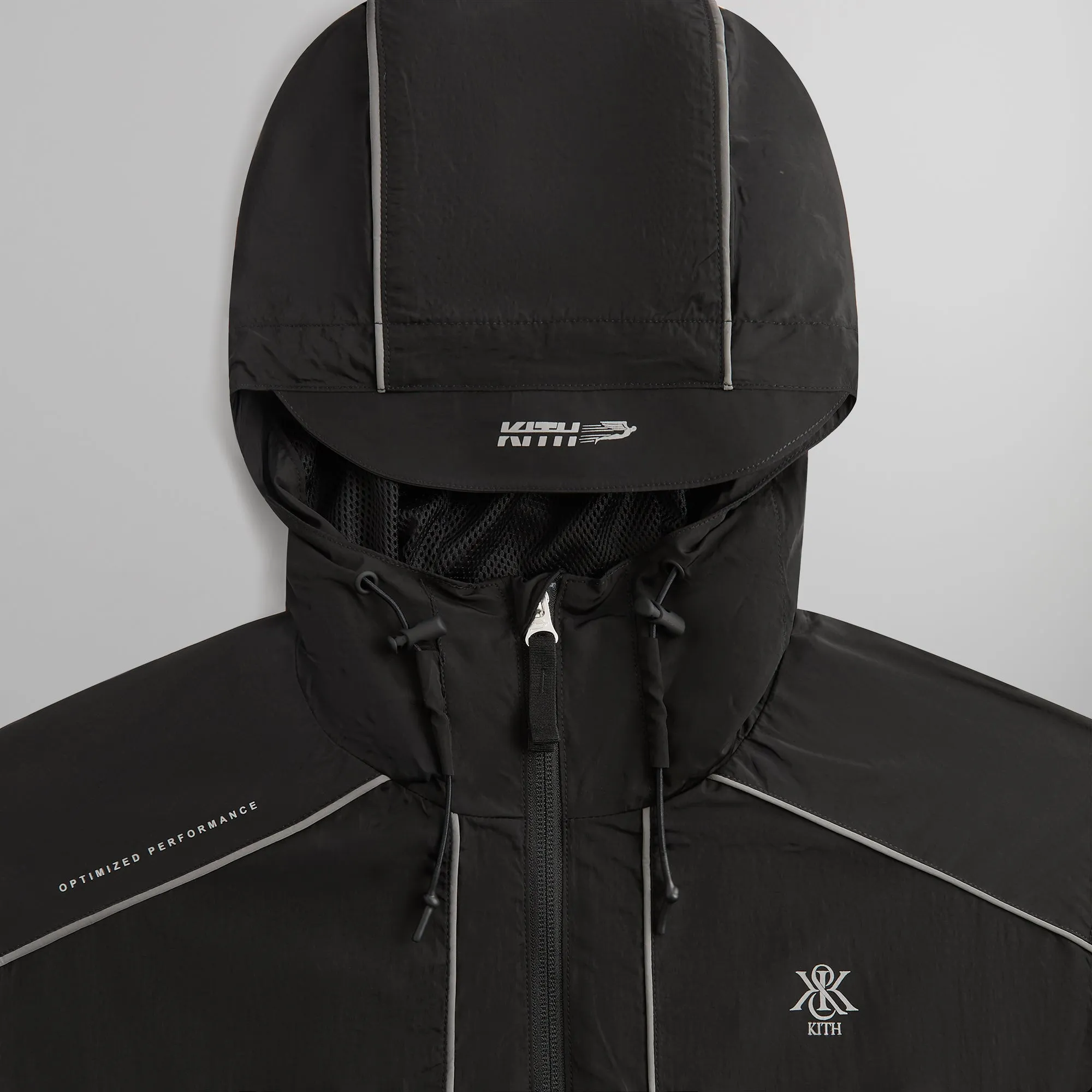 Kith Nylon Bolt Shell Jacket - Black sold by Kith product image thumbnail 4