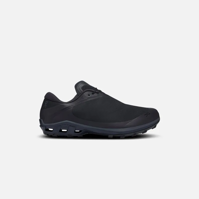 On Running x Post Archive Faction WMNS Cloudventure Peak - All Black sold by Kith