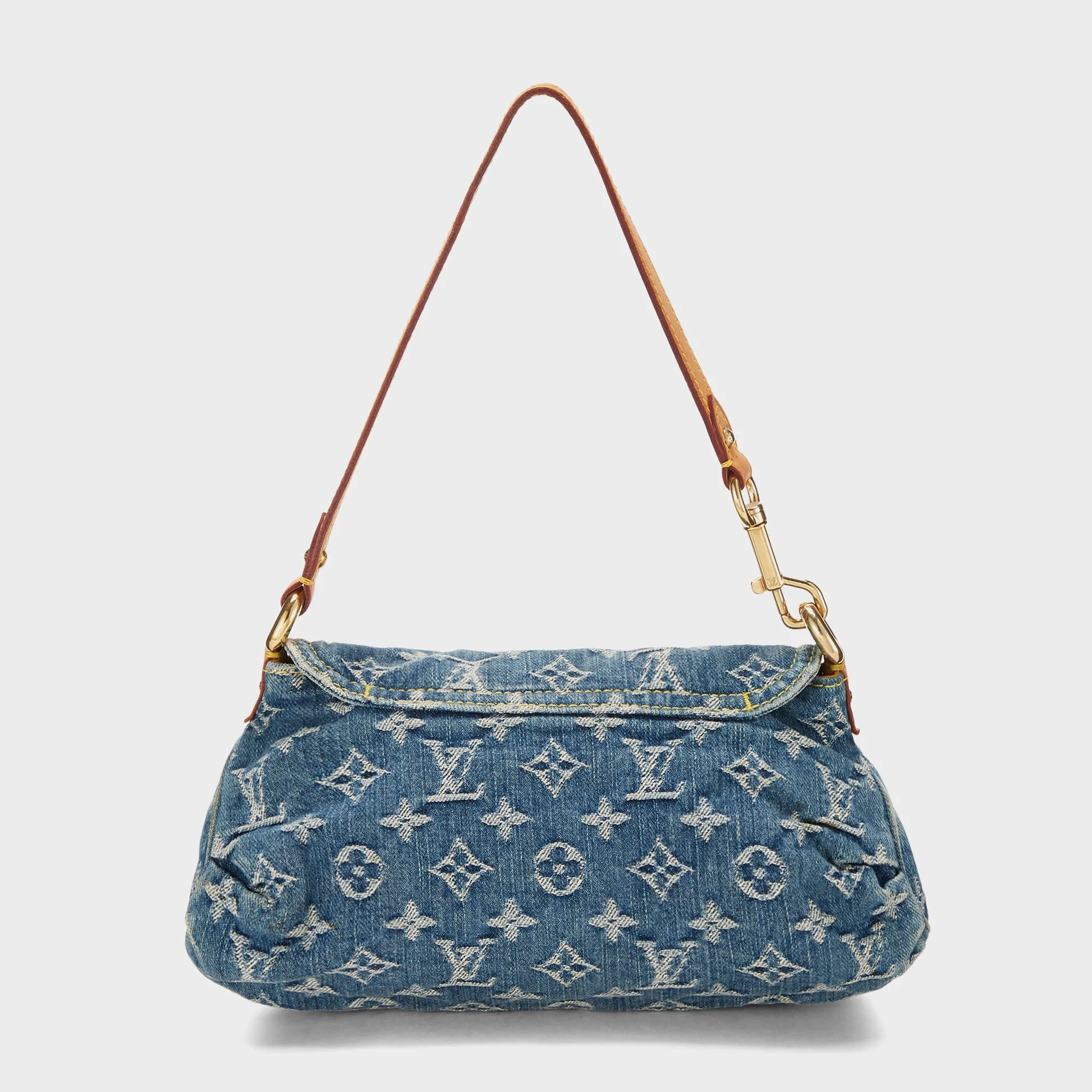 WGACA Louis Vuitton Denim Pleaty Mini - Blue sold by Kith product image thumbnail 5