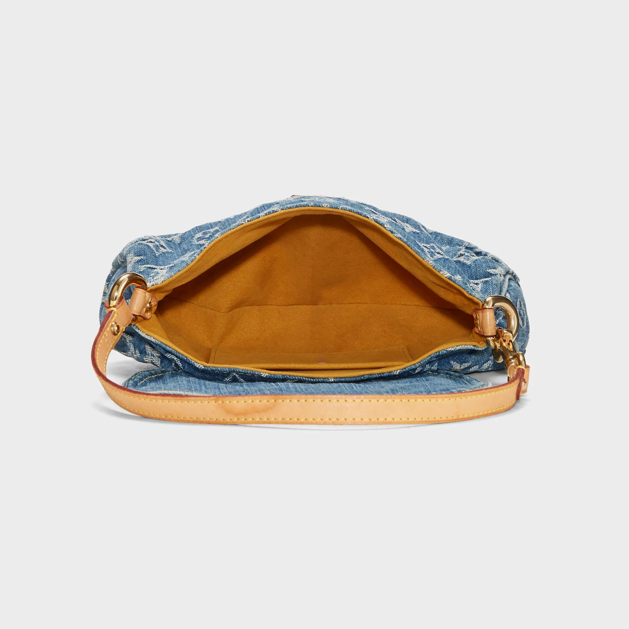 WGACA Louis Vuitton Denim Pleaty Mini - Blue sold by Kith product image thumbnail 3