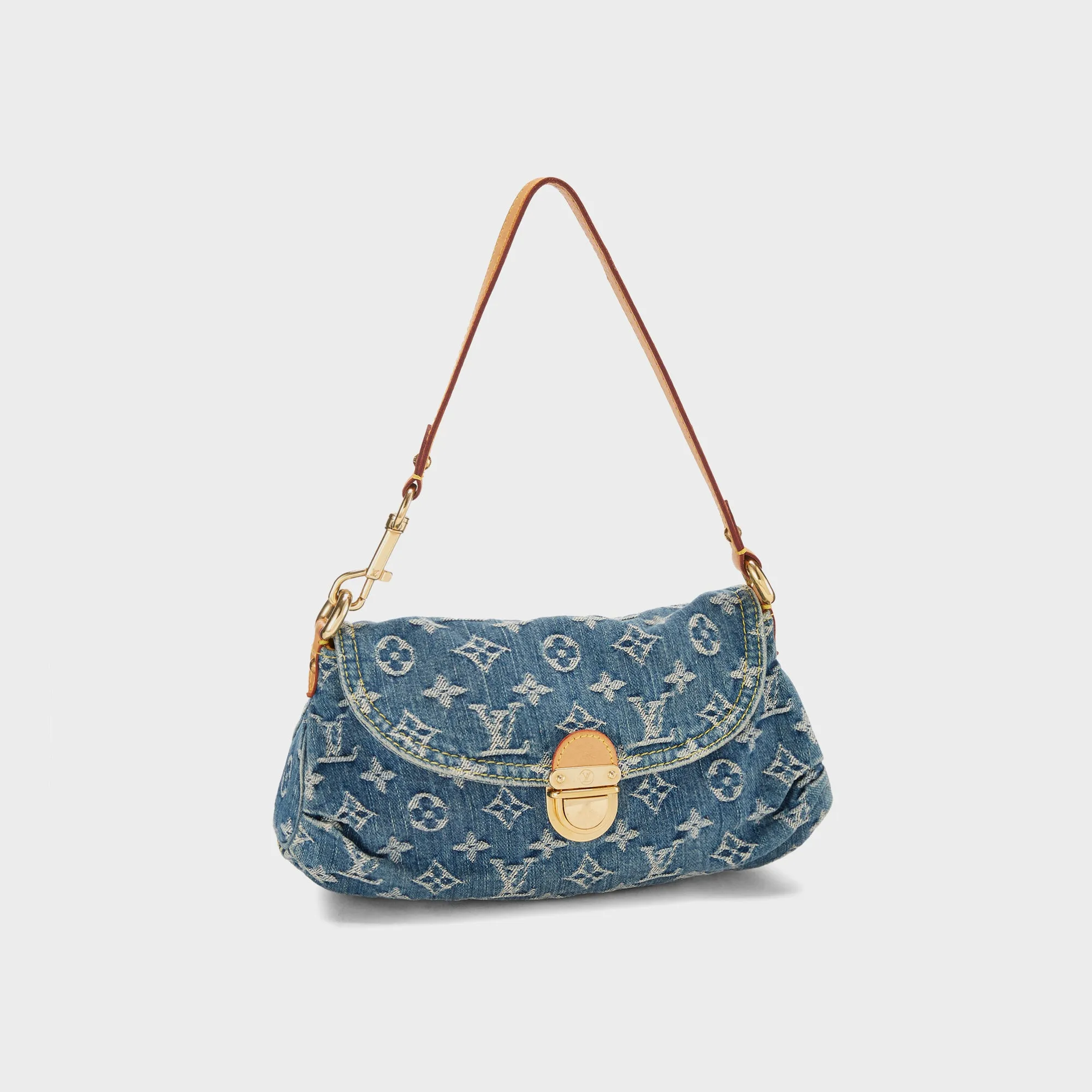 WGACA Louis Vuitton Denim Pleaty Mini - Blue sold by Kith product image thumbnail 2