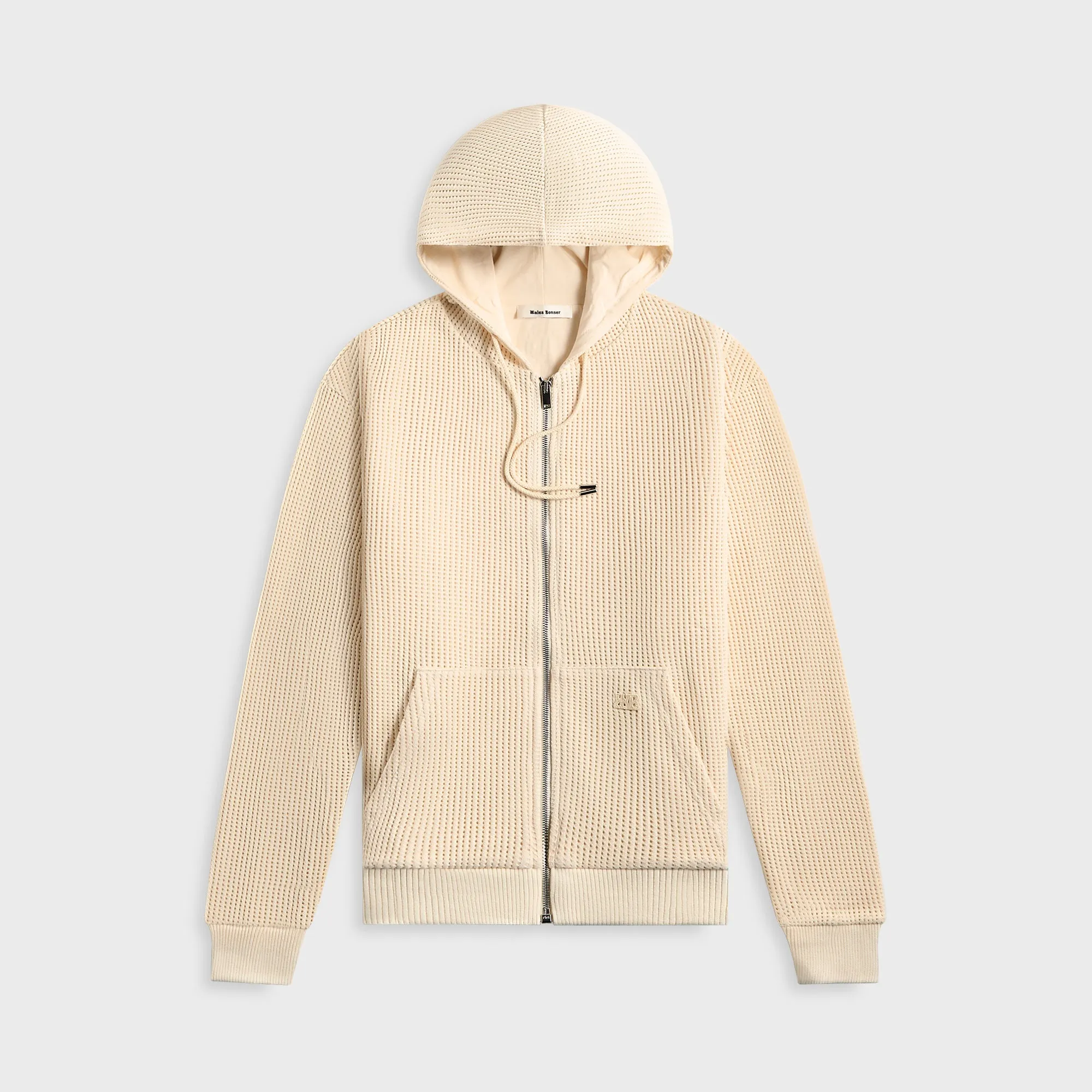 Wales Bonner Stereo Hoodie - Ivory sold by Kith