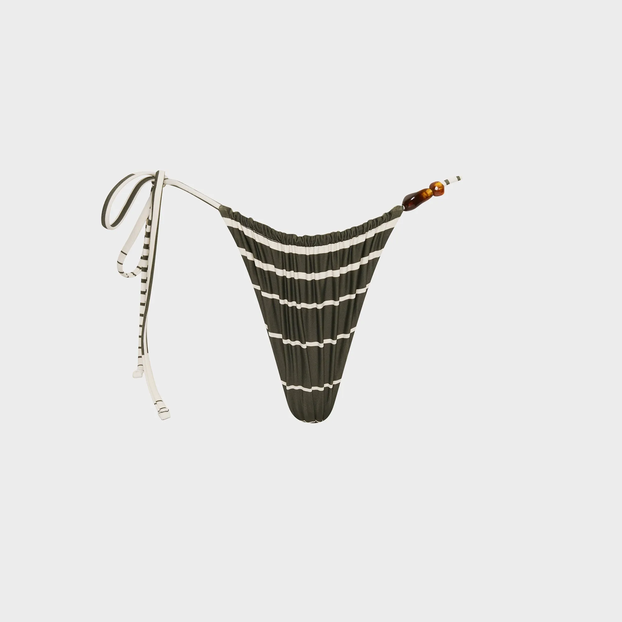 SIR Leilana String Brief - Green Stripe sold by Kith