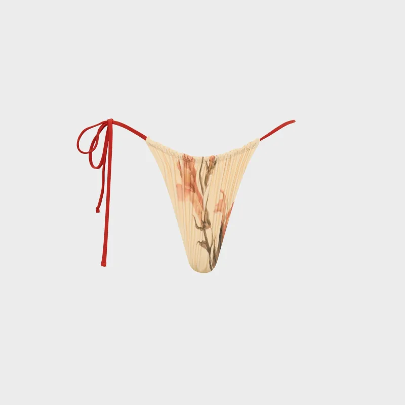 SIR Hana String Brief - Gladioli Print sold by Kith