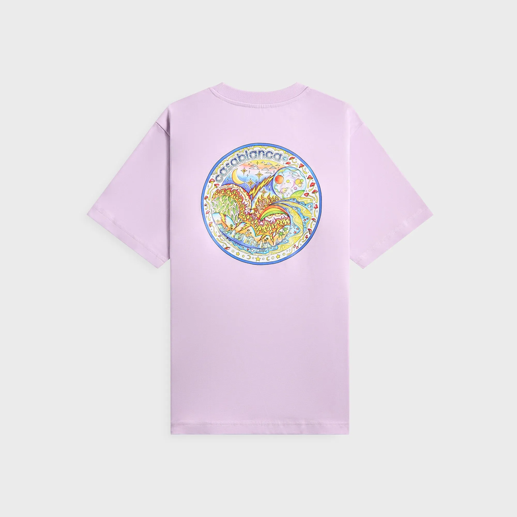 Casablanca The Four Elements Printed Tee - Purple sold by Kith product image thumbnail 3