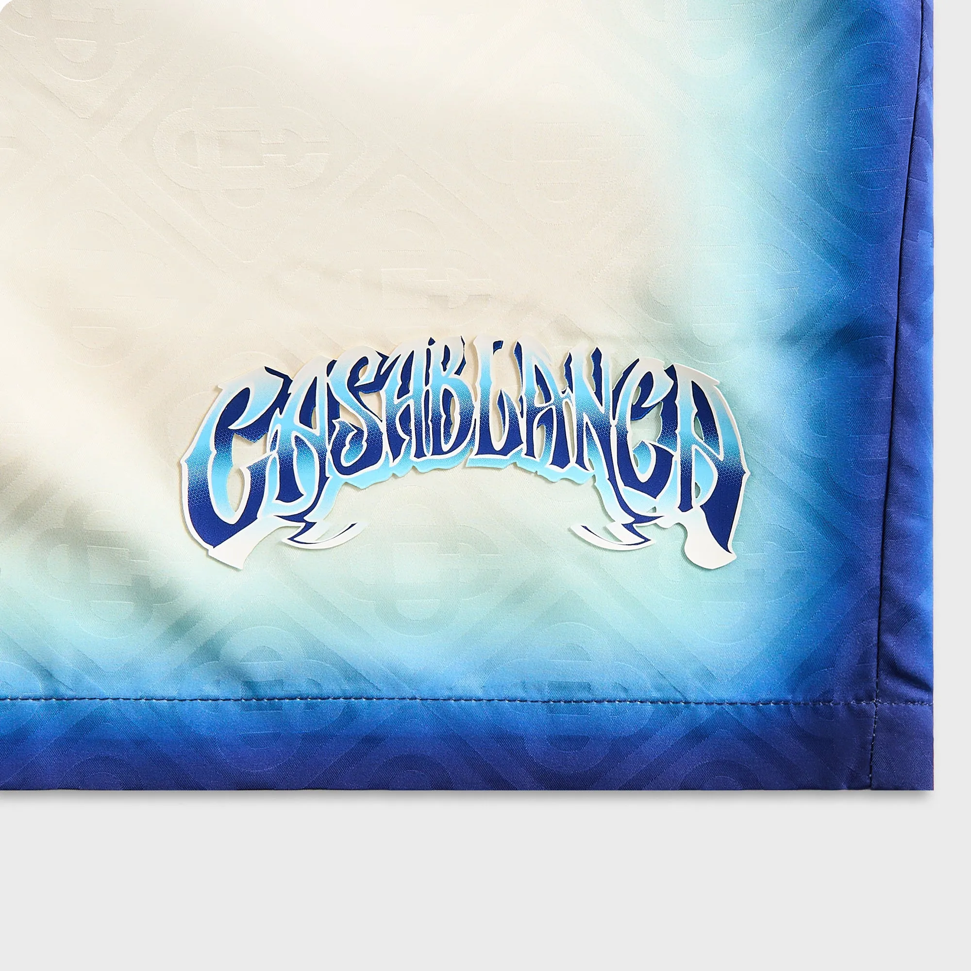 Casablanca Printed Jacquard Monogram Swim Short - Blue Fade sold by Kith product image thumbnail 3