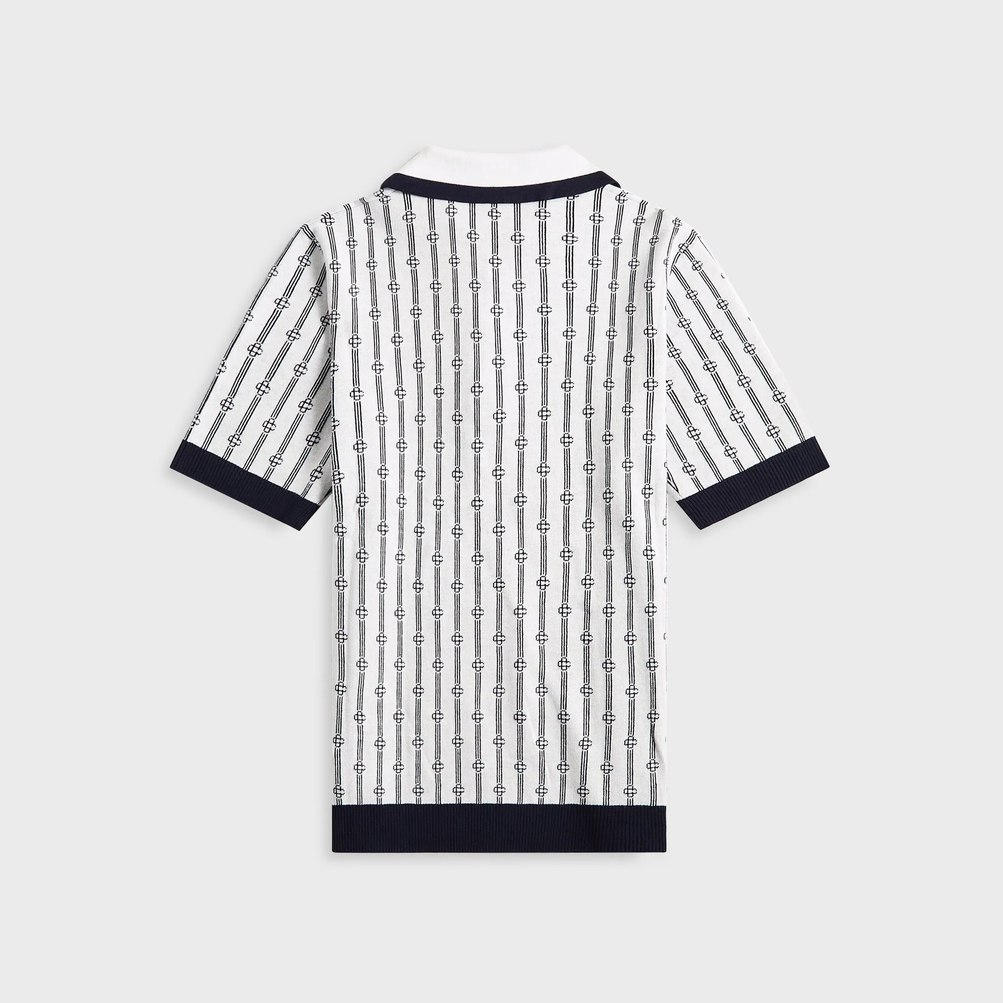 Casablanca Monogram Polo - Navy sold by Kith product image thumbnail 2