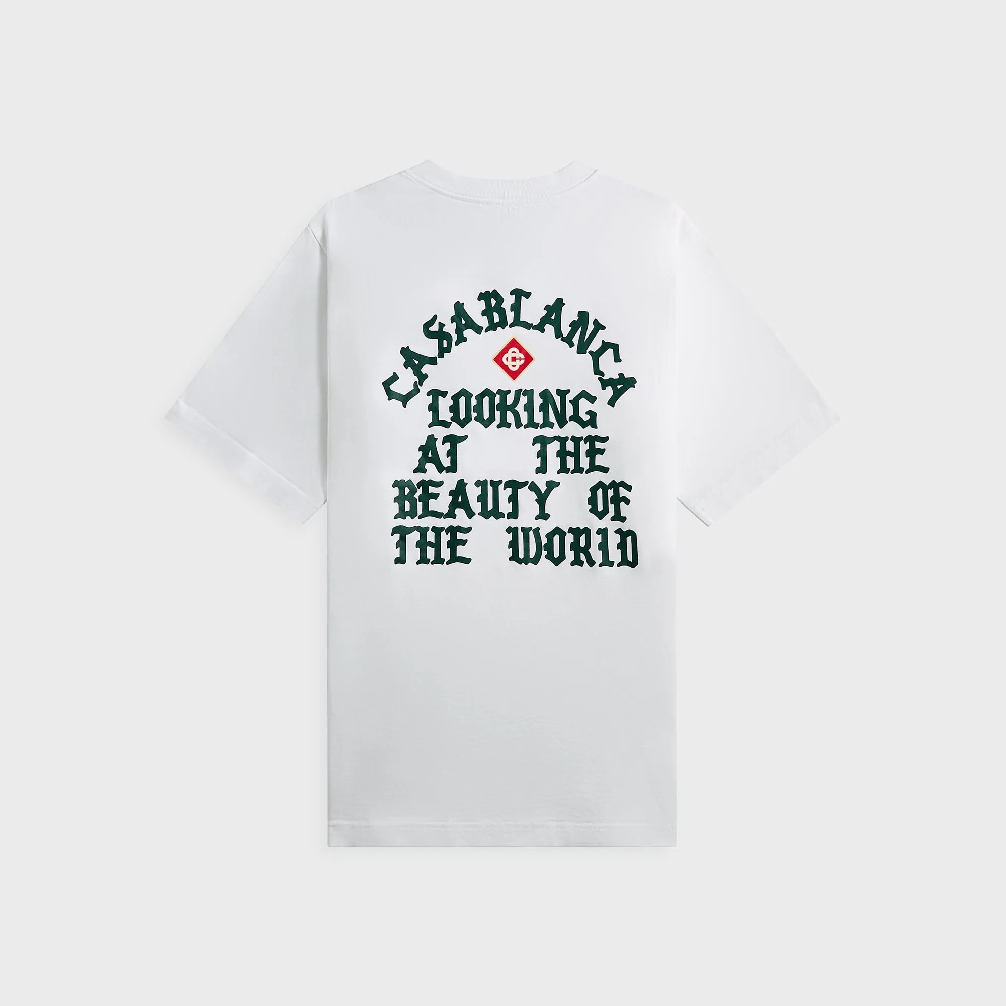 Casablanca Looking At The Beauty Of The World Printed Tee - White sold by Kith product image thumbnail 2
