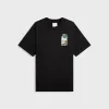 Casablanca La Night Printed Tee - Black sold by Kith