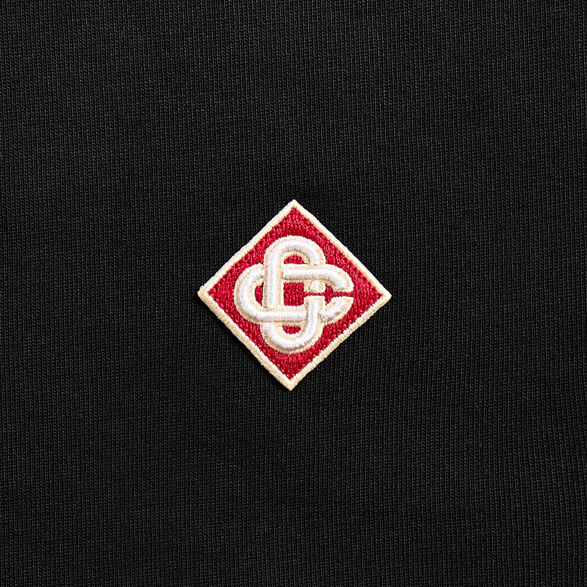 Casablanca Diamond Logo Patch Tee - Black sold by Kith product image thumbnail 3