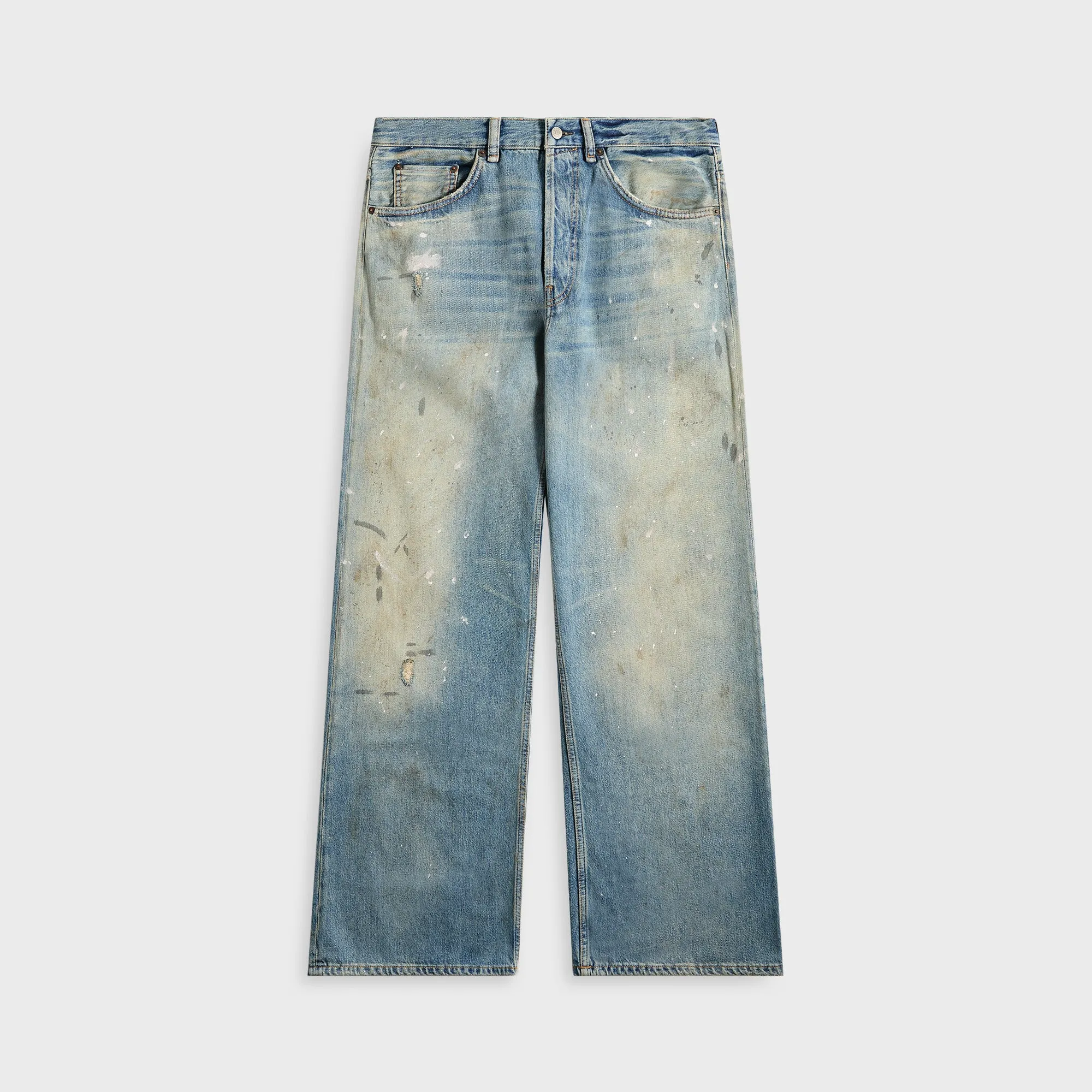 Acne Studios Loose Fit Jeans - Light Blue sold by Kith