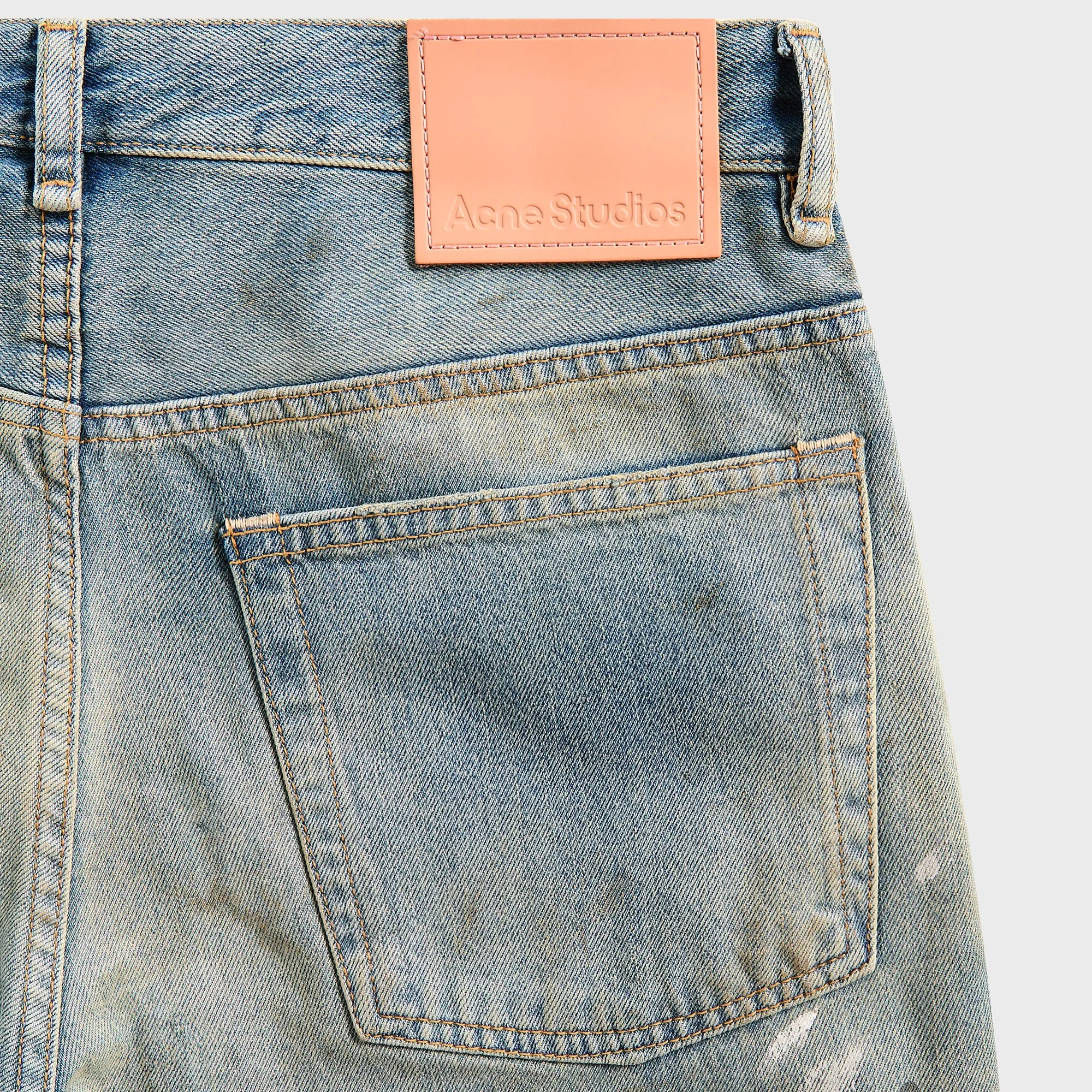 Acne Studios Loose Fit Jeans - Light Blue sold by Kith product image thumbnail 3