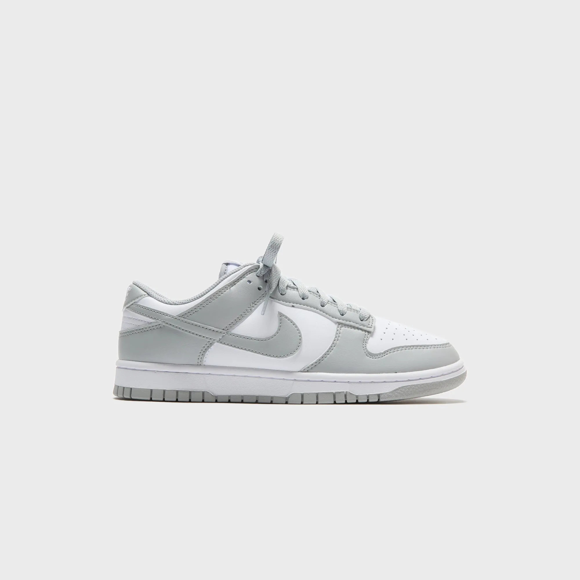 Nike Dunk Low Retro - White / Light Smoke Grey / White sold by Kith