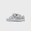 Nike Dunk Low Retro - White / Light Smoke Grey / White sold by Kith