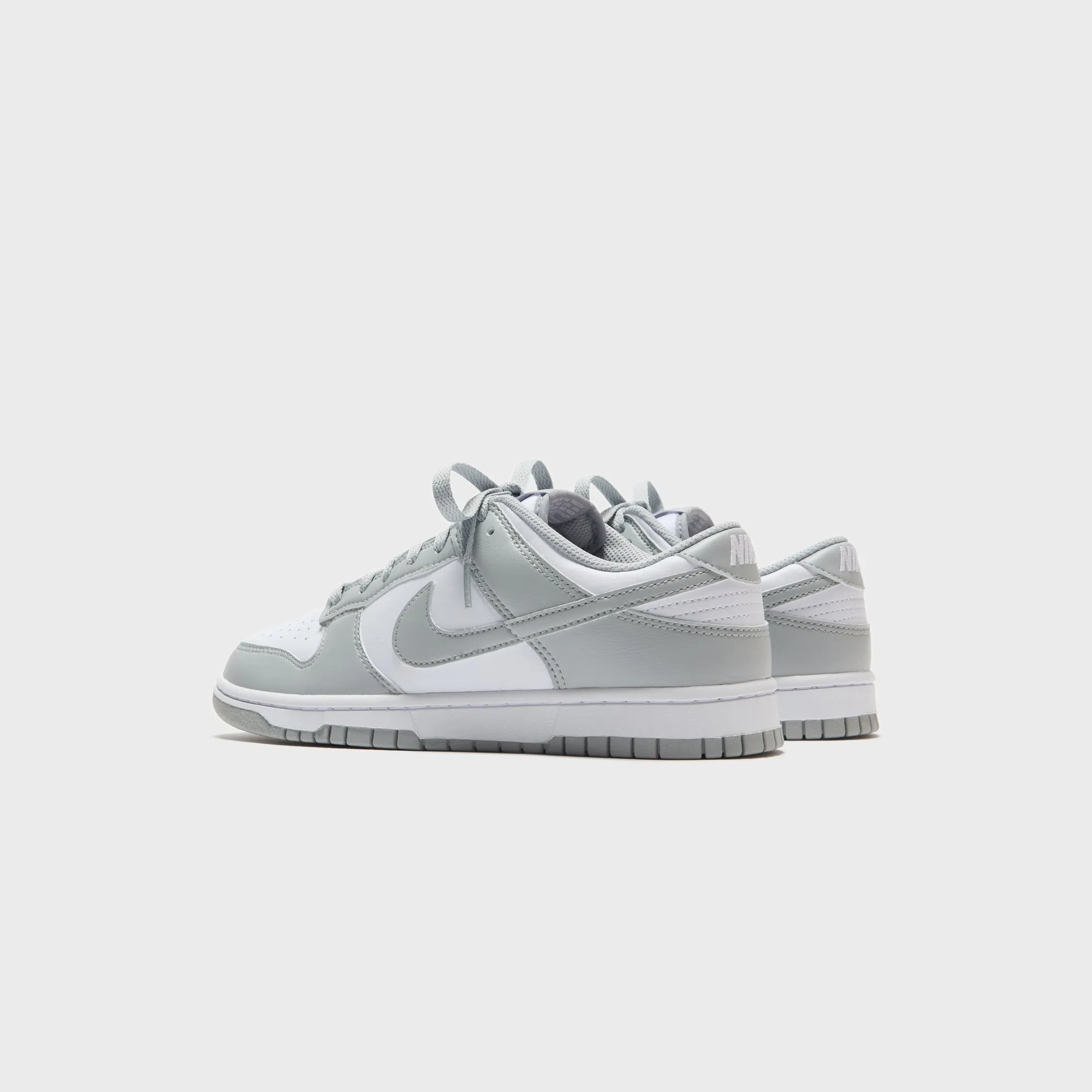 Nike Dunk Low Retro - White / Light Smoke Grey / White sold by Kith product image thumbnail 4