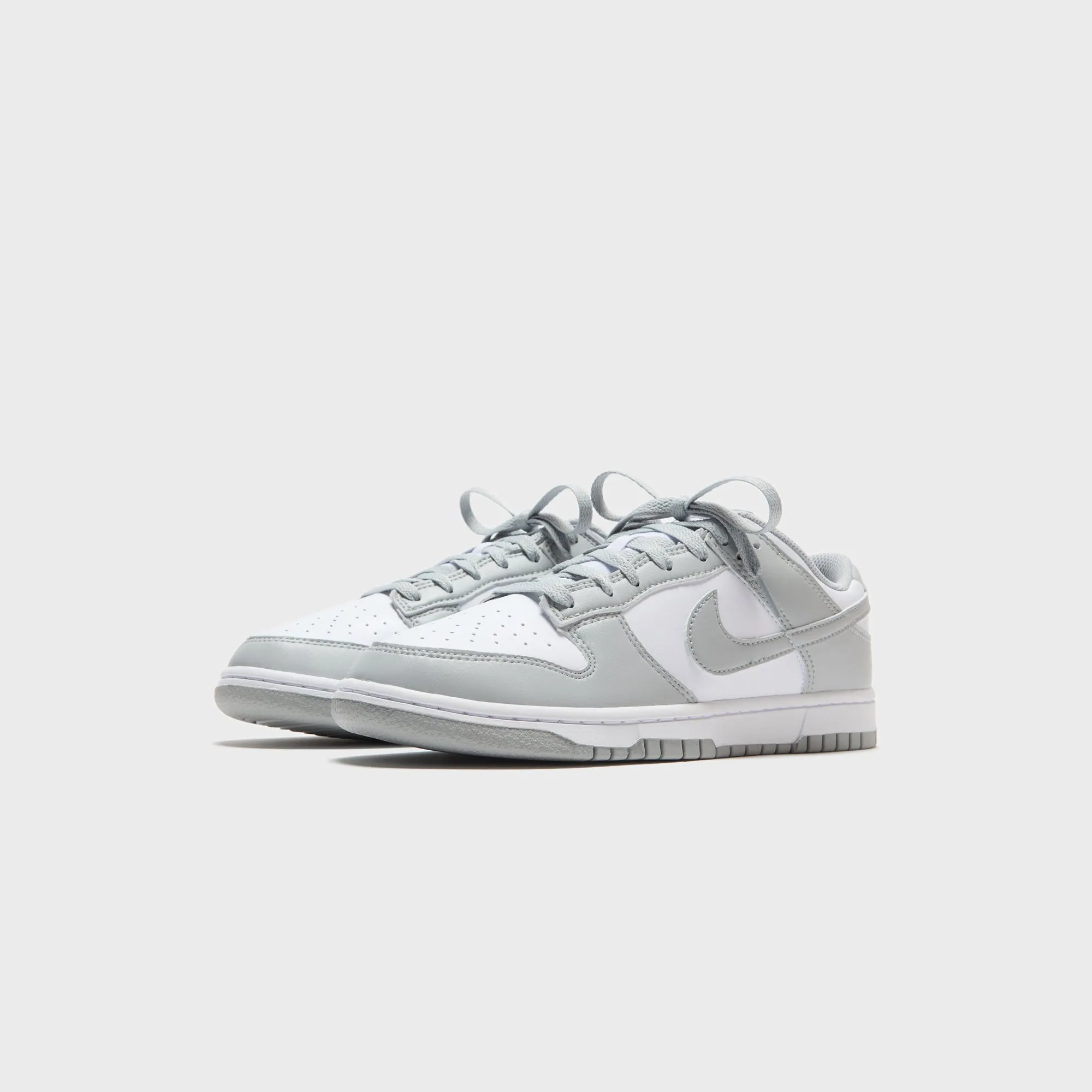 Nike Dunk Low Retro - White / Light Smoke Grey / White sold by Kith product image thumbnail 2
