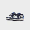 Jordan TD Air Jordan 1 Retro Low OG - Obsidian / University Blue sold by Kith