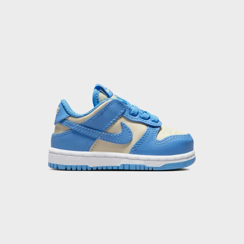 Nike TD Dunk Low - Blue Beyond / Beach / White sold by Kith