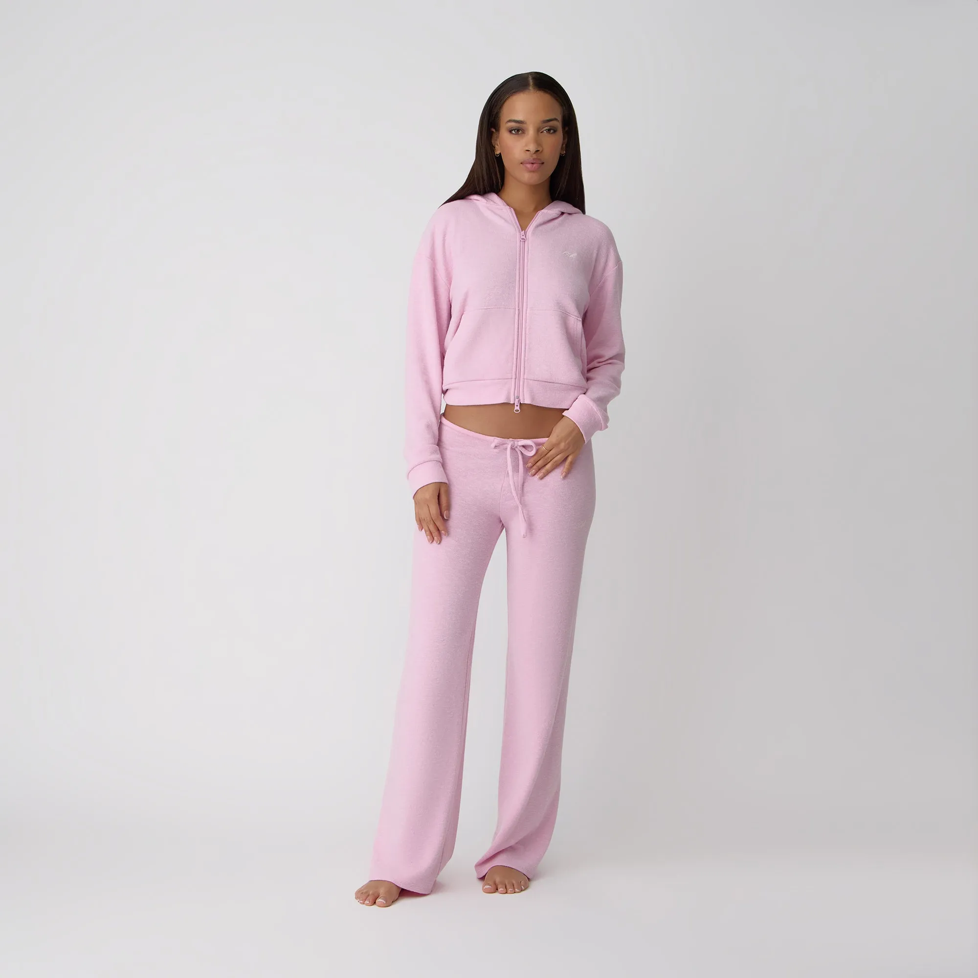 Kith Women Leary Lounge Zip Hoodie - Poppet sold by Kith product image thumbnail 4