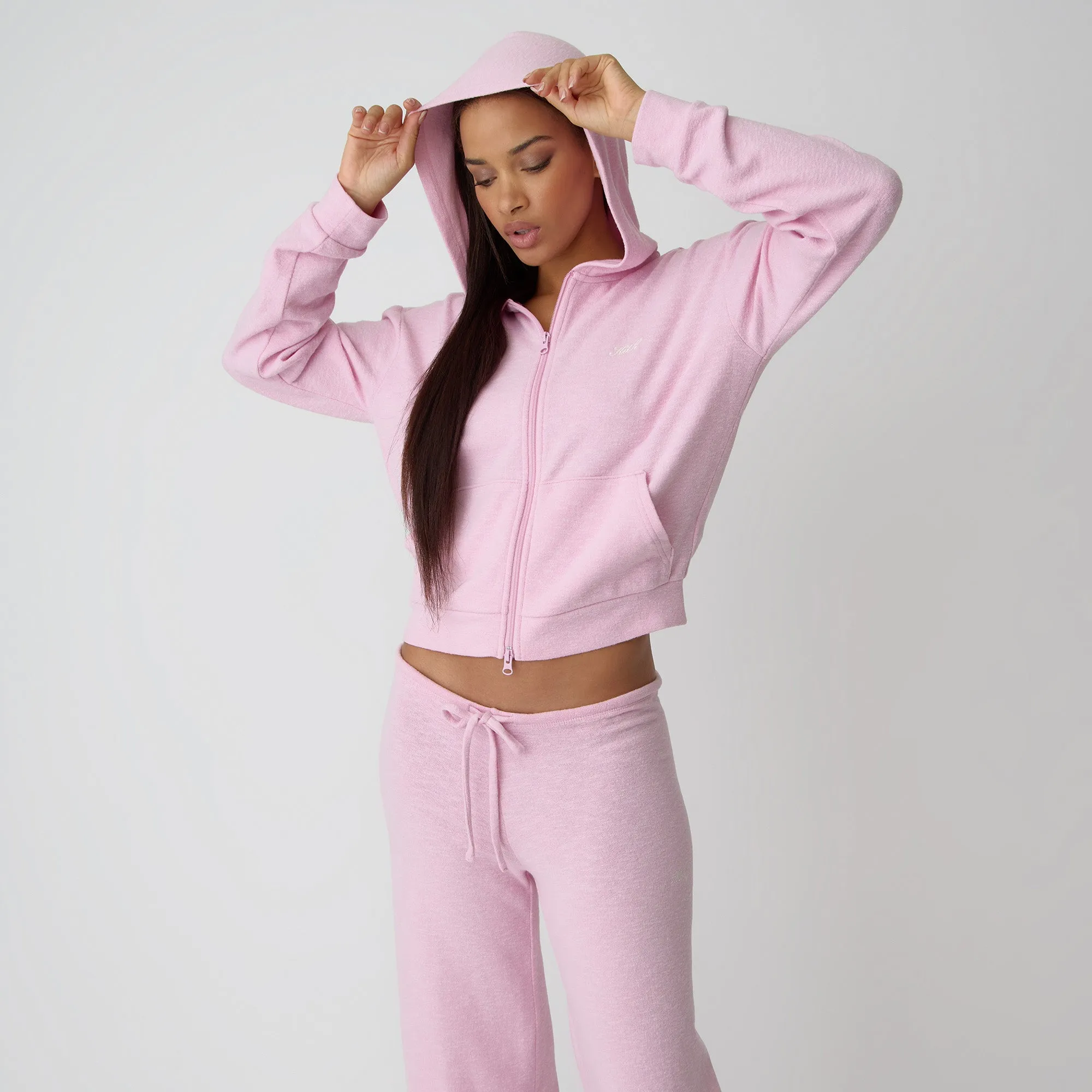 Kith Women Leary Lounge Zip Hoodie - Poppet sold by Kith product image thumbnail 3