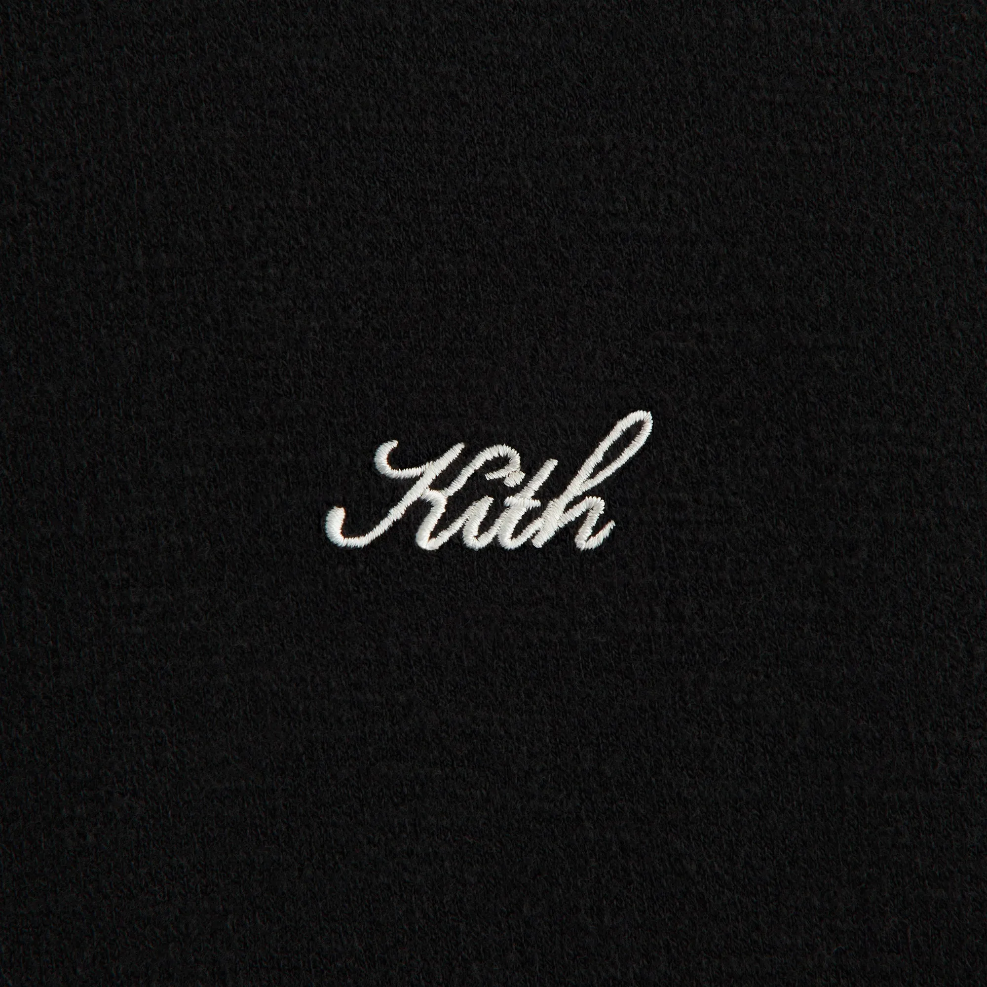 Kith Women Leary Lounge Zip Hoodie - Black sold by Kith product image thumbnail 5