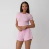 Kith Women Modal Rib Nilah Shorty - Poppet sold by Kith