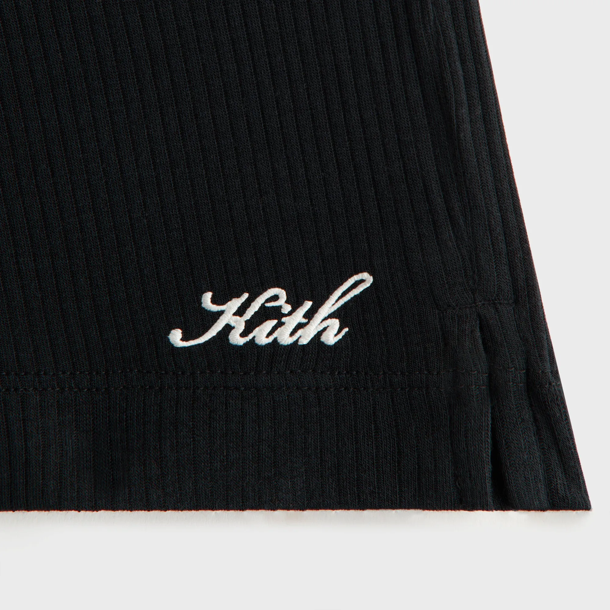 Kith Women Modal Rib Nilah Shorty - Black sold by Kith product image thumbnail 5