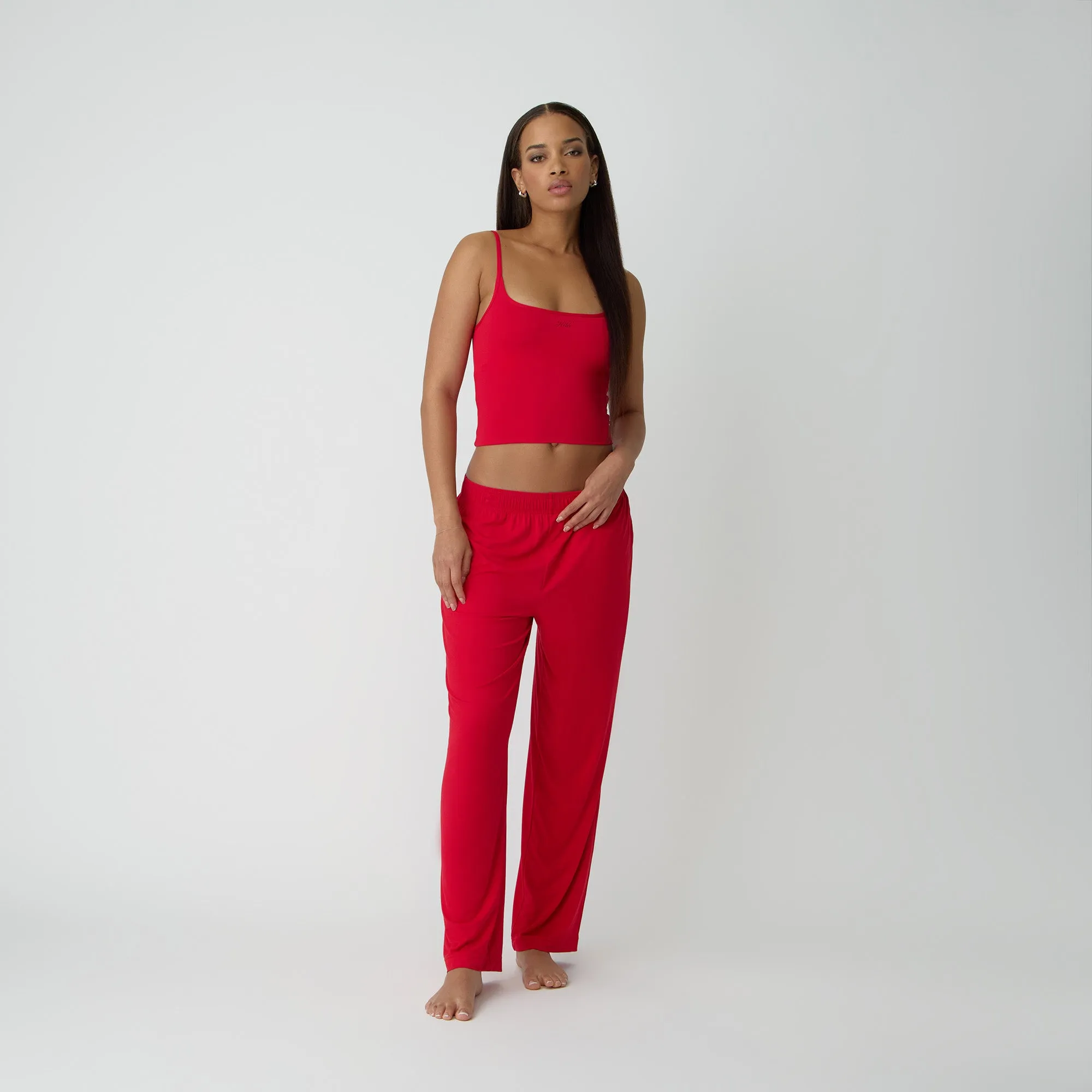 Kith Women Eliya Modal Lounge Pant - Cherry Bomb sold by Kith product image thumbnail 2