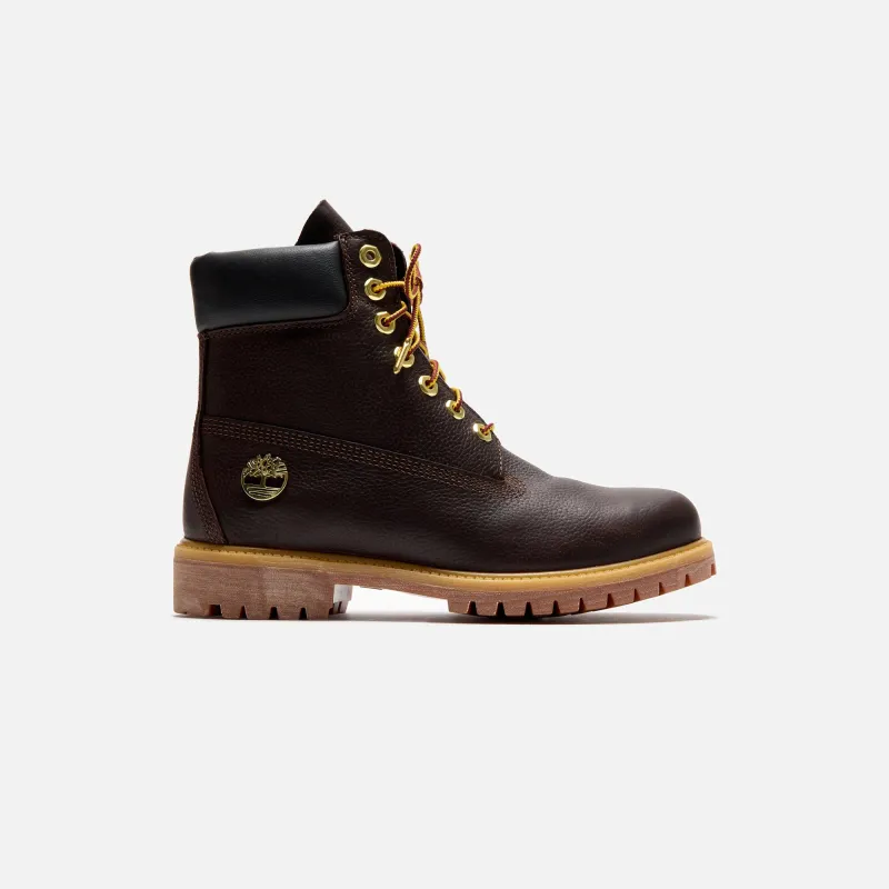 Timberland Premium 6-Inch Lace Up Waterproof Boot - Brown sold by Kith
