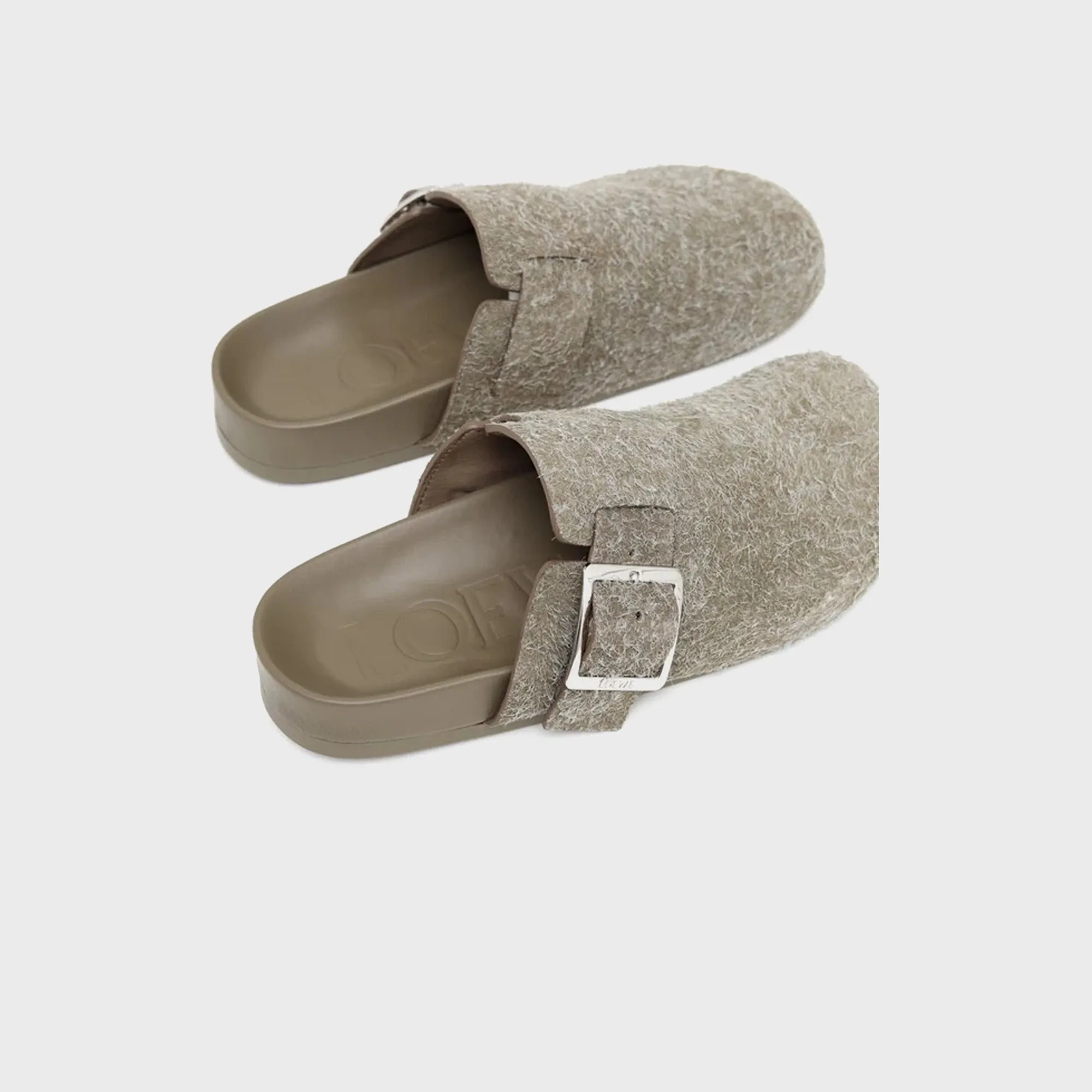 Loewe Ease Buckle Mule - Khaki Green sold by Kith product image thumbnail 3