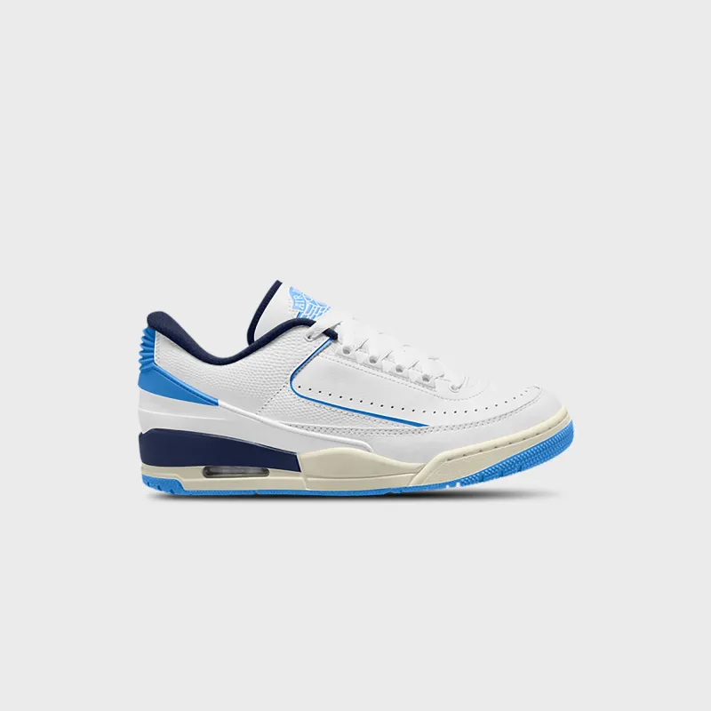 Jordan Air 2/3 - White / University Blue / Midnight Navy / Sail sold by Kith