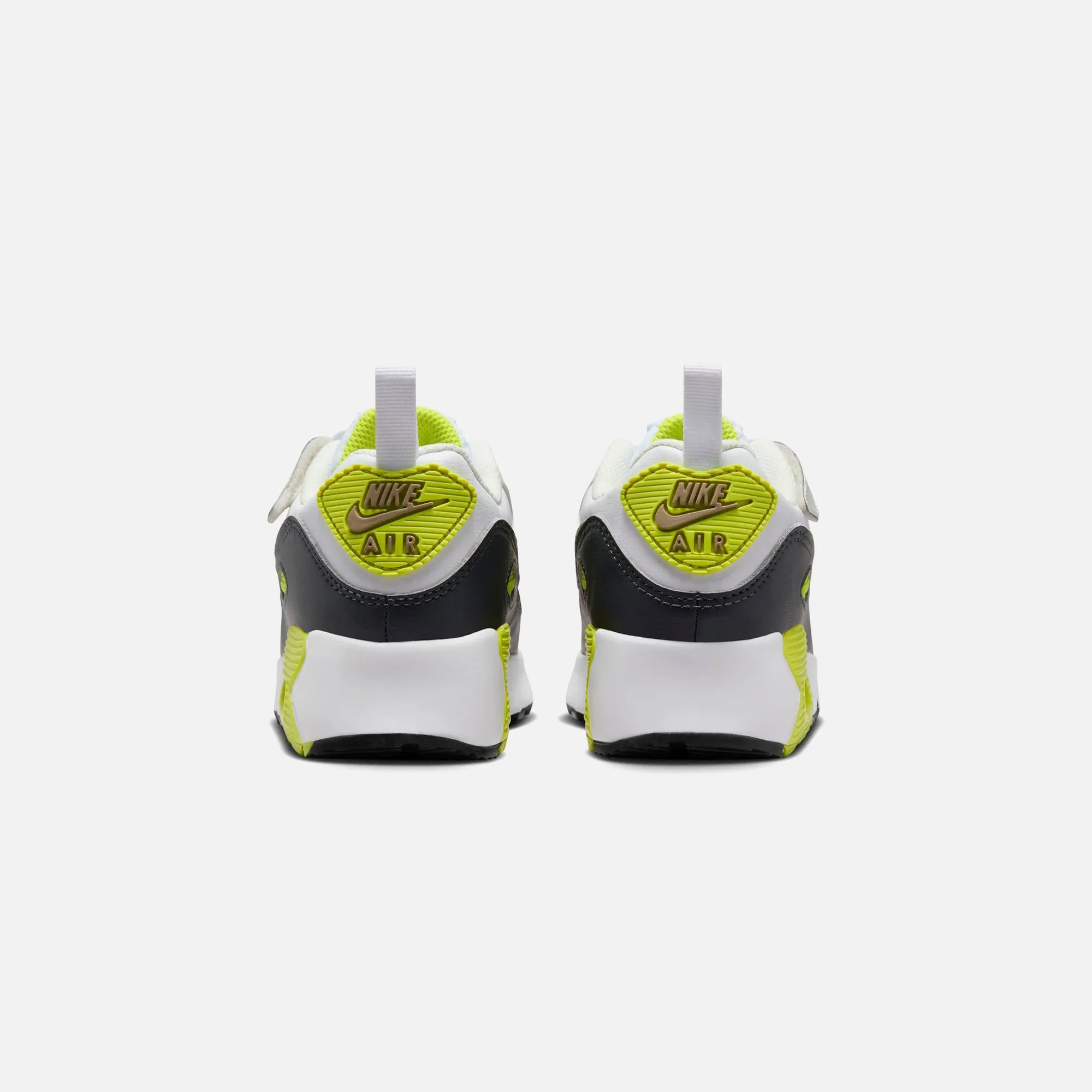 Nike PS Air Max 90 Easyon - White / Khaki / Cyber / Dark Smoke Grey sold by Kith product image thumbnail 3