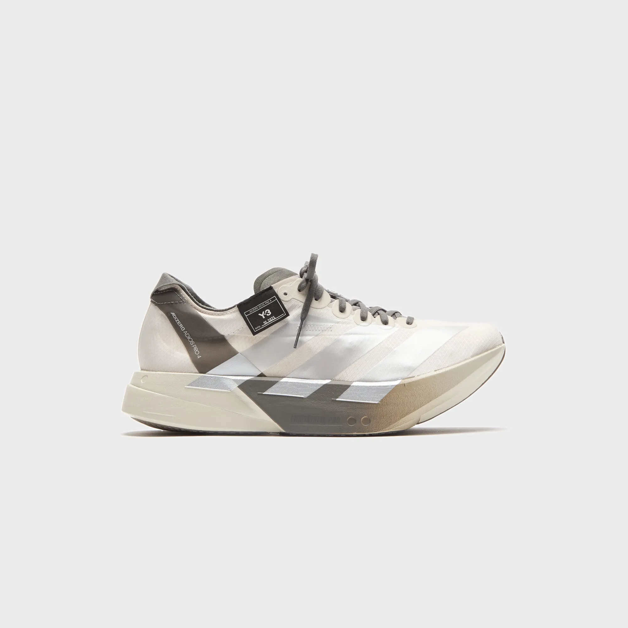 Y-3 Adios Pro 4 - Alumina / Cinder sold by Kith