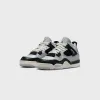 Jordan PS Air Jordan 4 Retro - Pure Platinum / Metallic Gold / Black sold by Kith