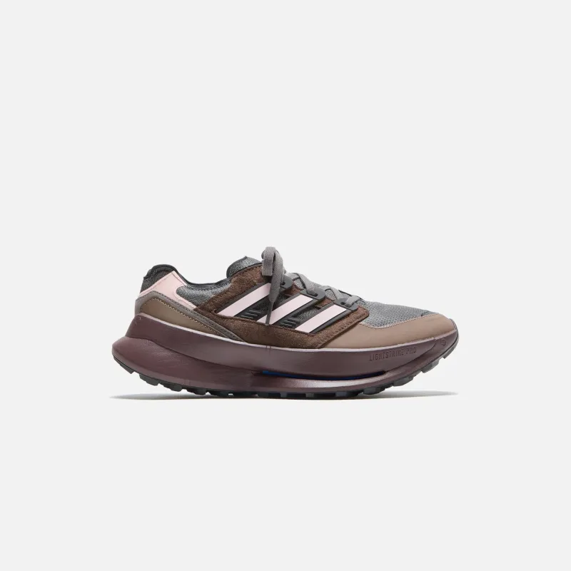 adidas Equipment Agravic - Charcoal / Sandy Pink / Brown sold by Kith