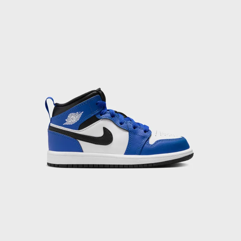 Jordan PS Air Jordan 1 Mid - Game Royal / Black / White sold by Kith