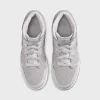 Jordan Air Jordan 1 Mid SE - Summit White / Metallic Silver sold by Kith