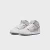 Jordan Air Jordan 1 Mid SE - Summit White / Metallic Silver sold by Kith
