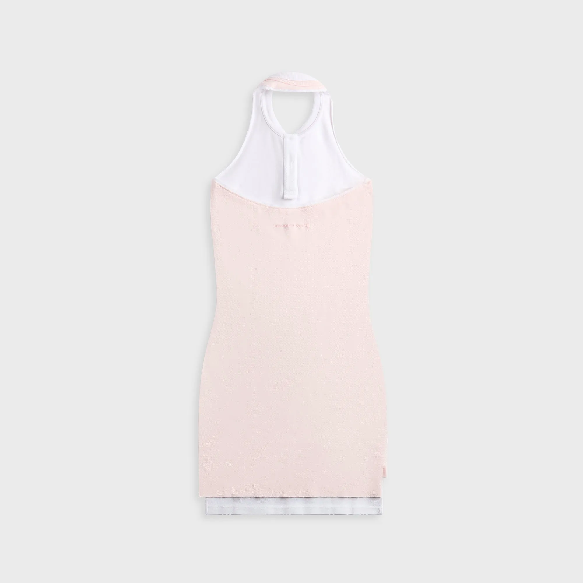T by Alexander Wang Layered Polo Mini Halter Dress - Pink sold by Kith product image thumbnail 2
