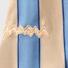 Marni Striped Yarn Dyed Sweatshirt - Blue Lilac sold by Kith