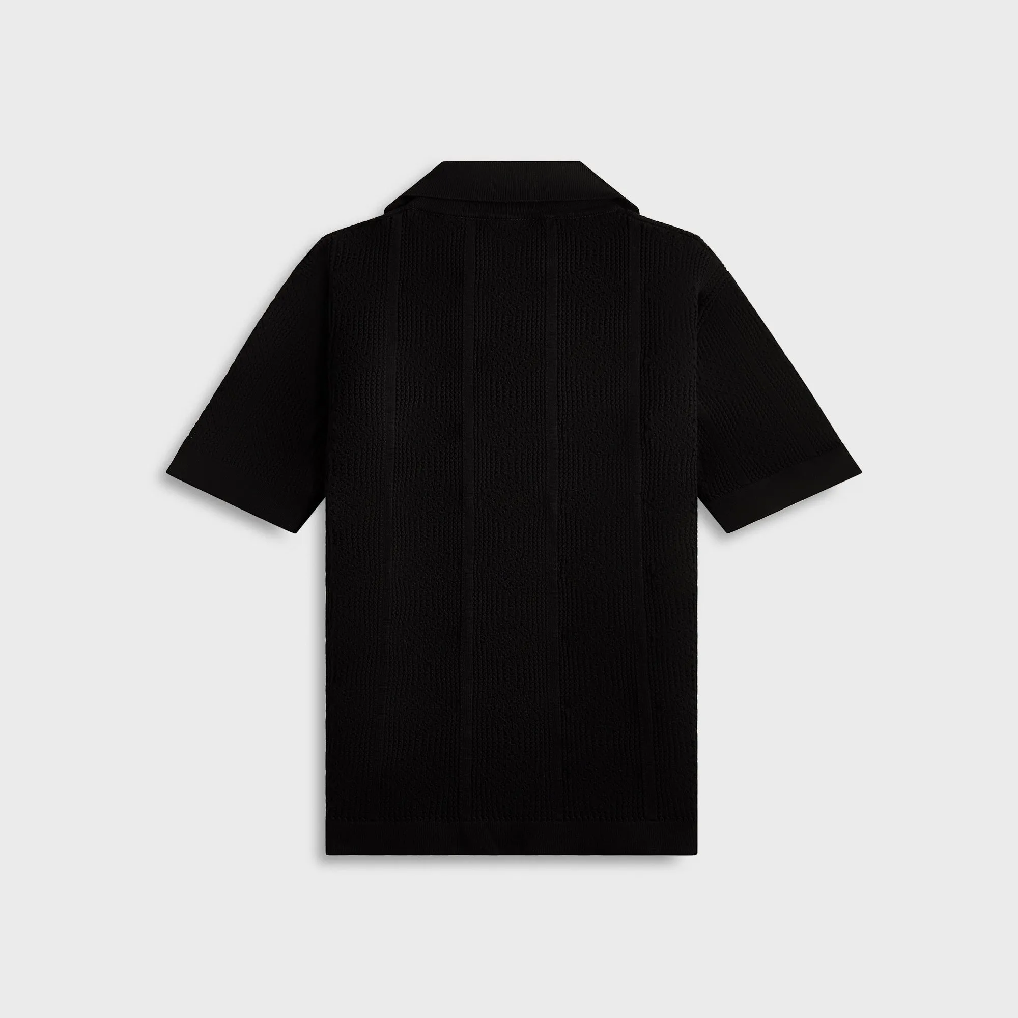Jil Sander Short Sleeve Polo T-Shirt - Black sold by Kith product image thumbnail 2