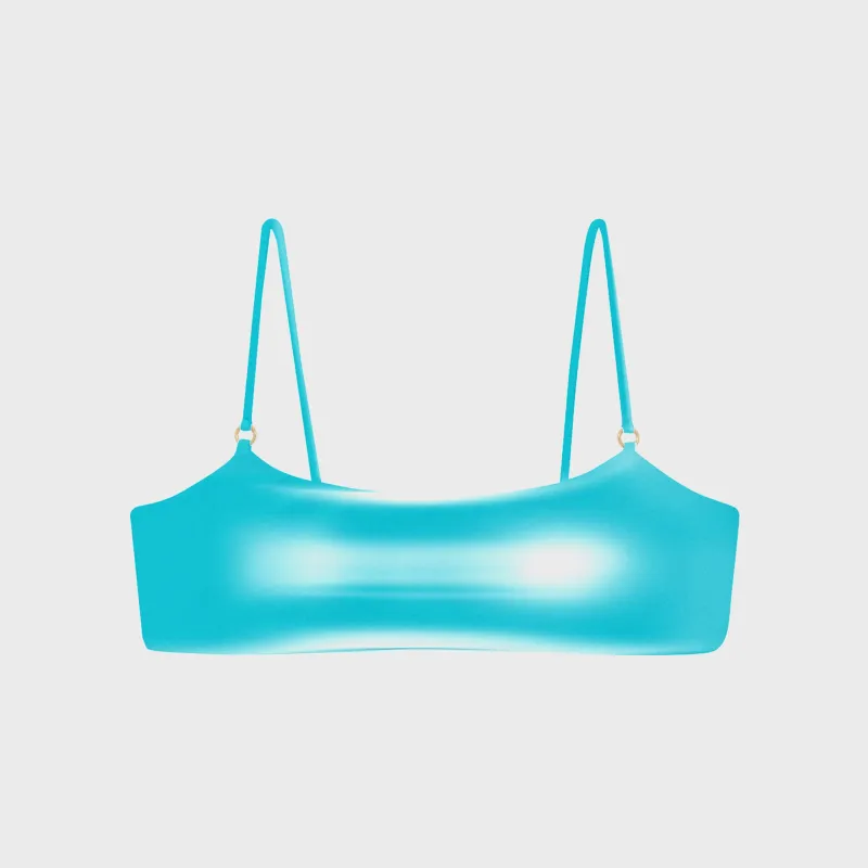 JADE Hinge Top - Blue Gloss sold by Kith