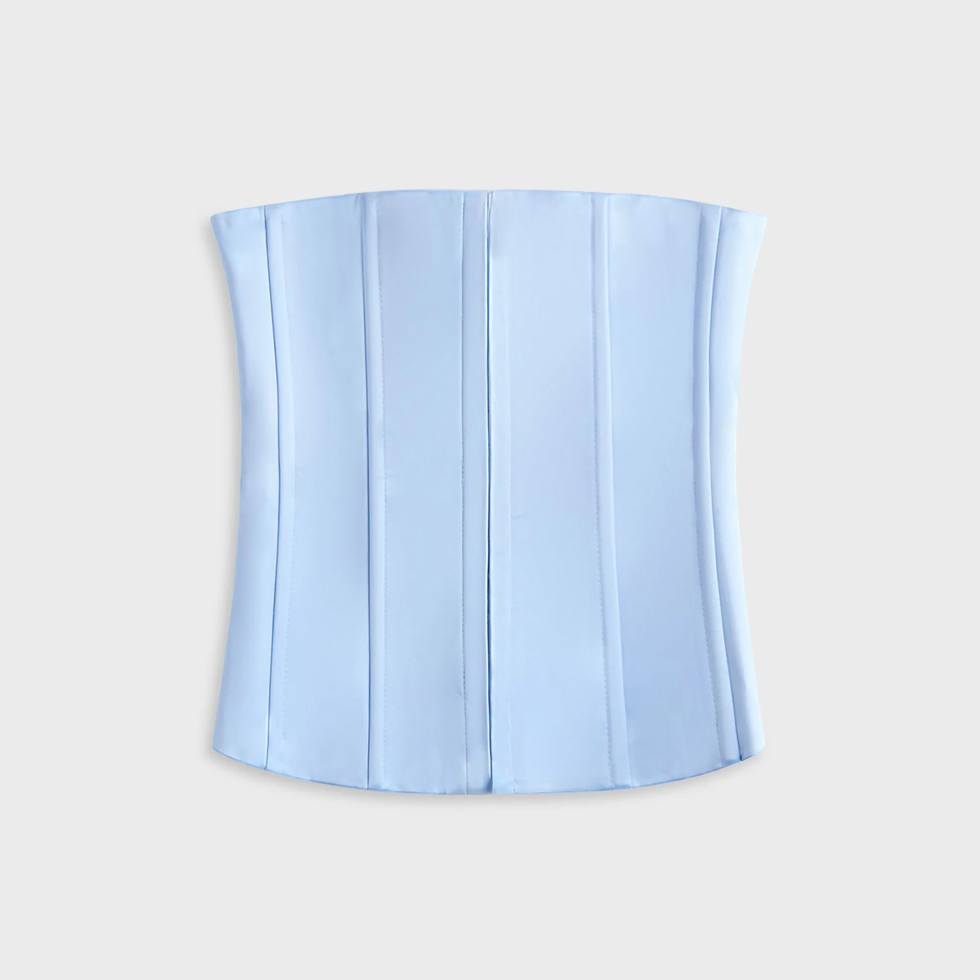 GUIZIO Satin Corset - Light Blue sold by Kith