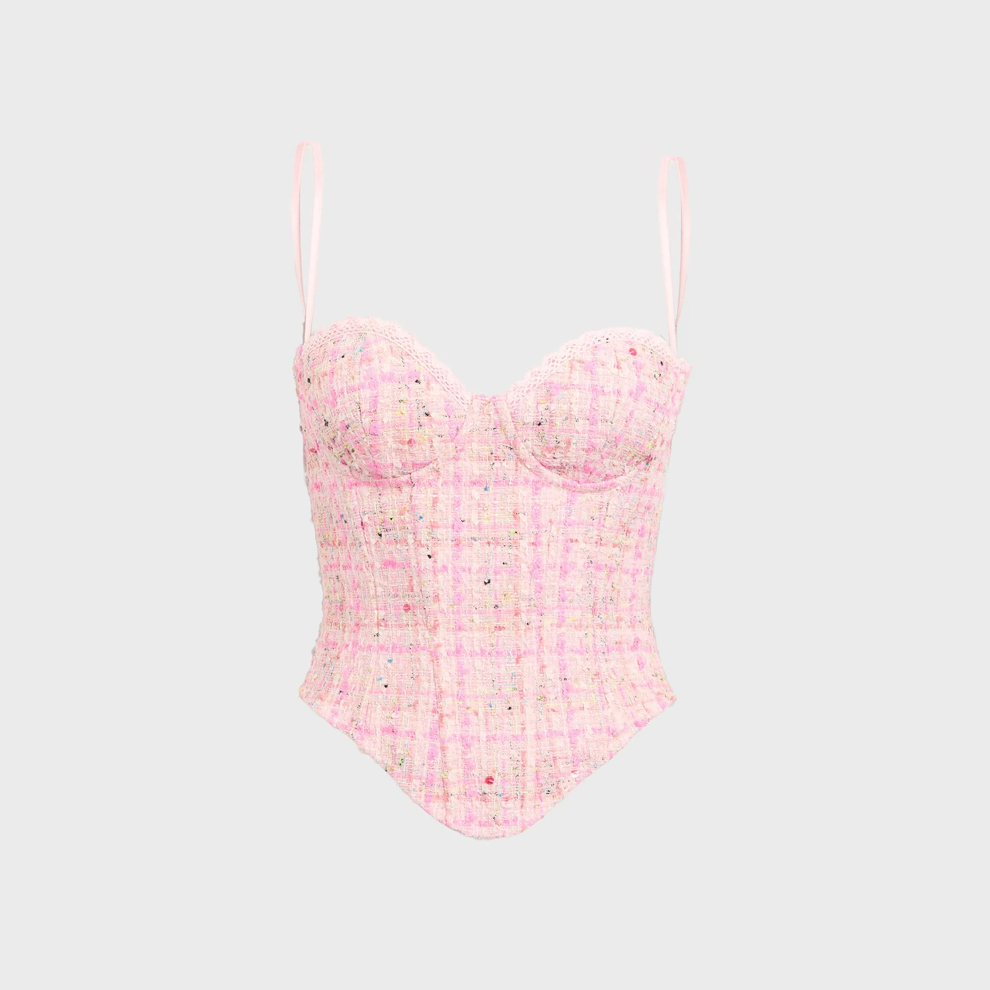 GUIZIO Genevieve Bustier - Pink sold by Kith