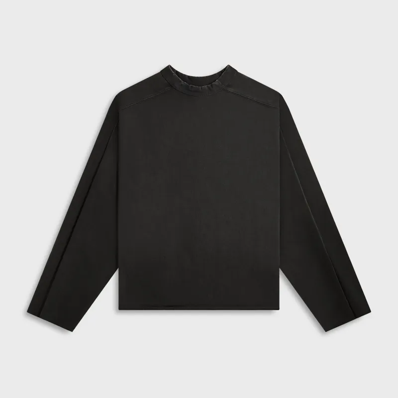 Entire Studios Heavy Long Sleeve Tee - Washed Black sold by Kith