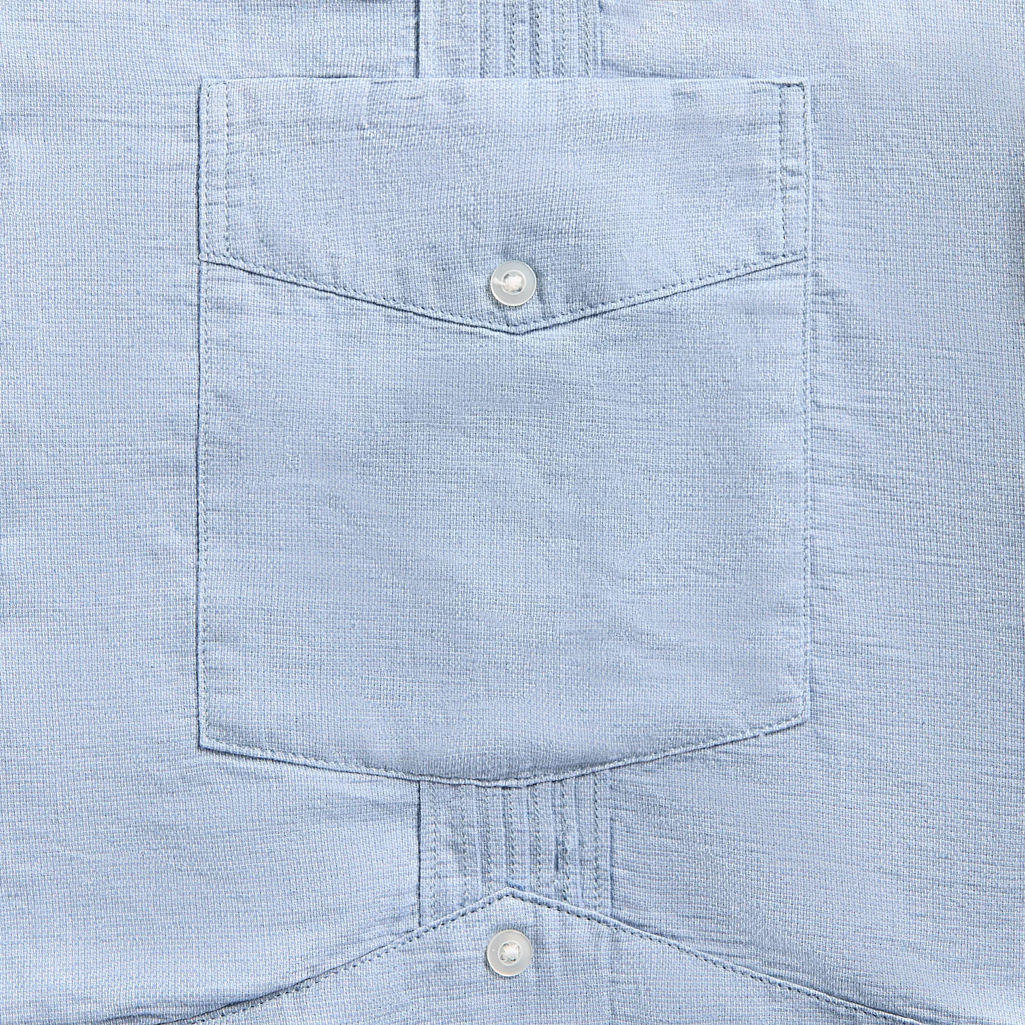 Engineered Garments Guayabera Shirt - Light Blue sold by Kith product image thumbnail 3