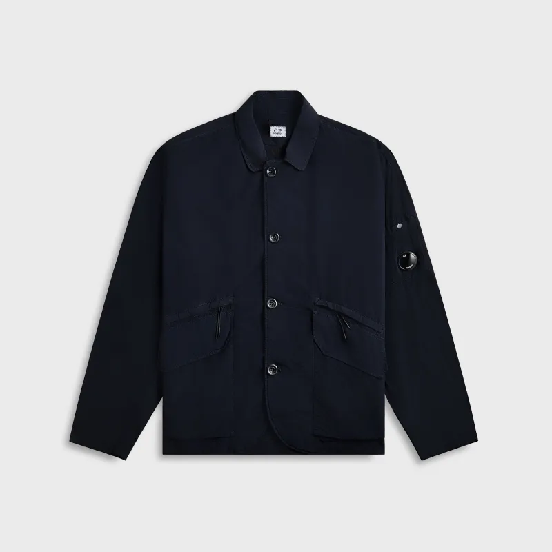 C.P. Company Flatt Nylon Lens Blazer - Total Eclipse sold by Kith
