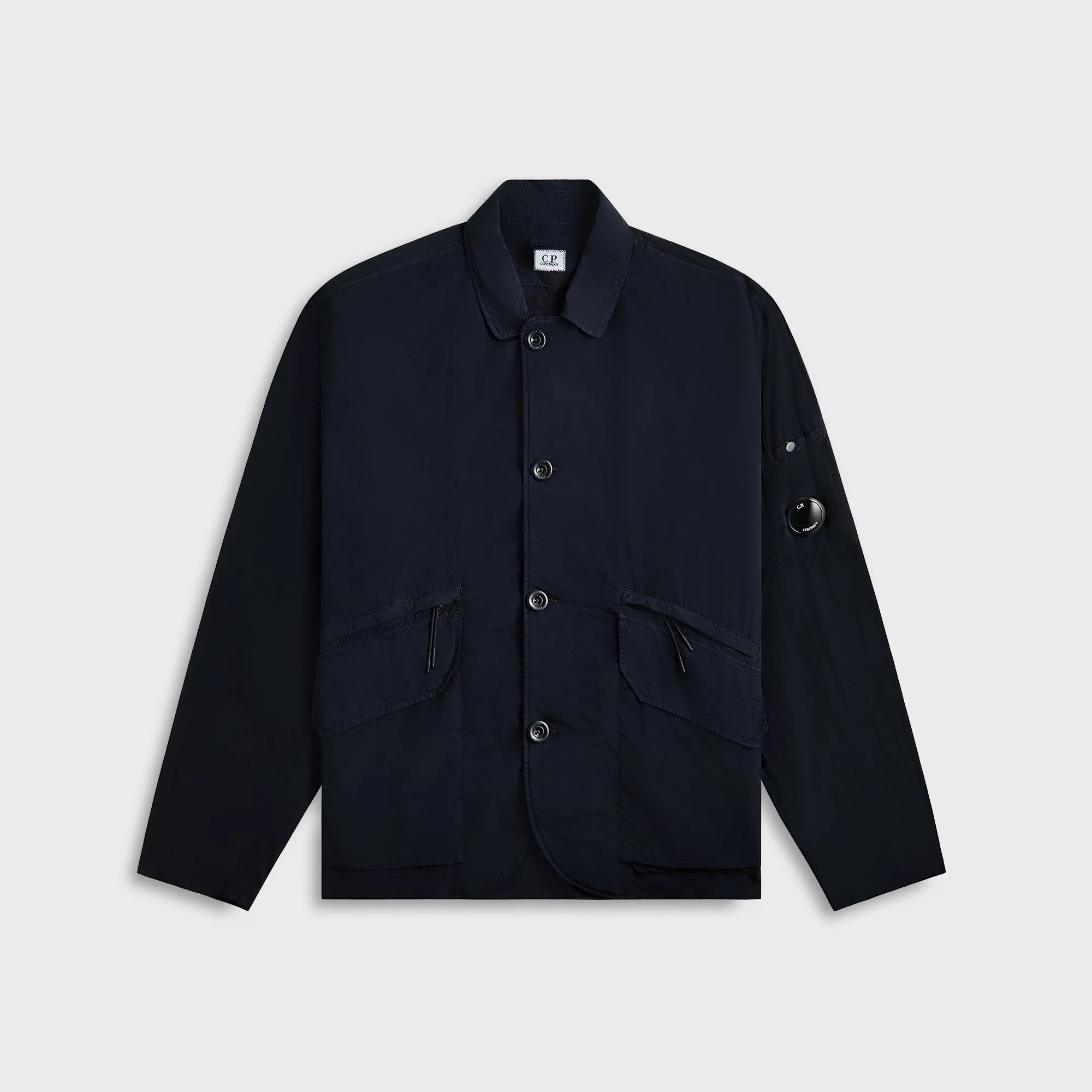 C.P. Company Flatt Nylon Lens Blazer - Total Eclipse sold by Kith