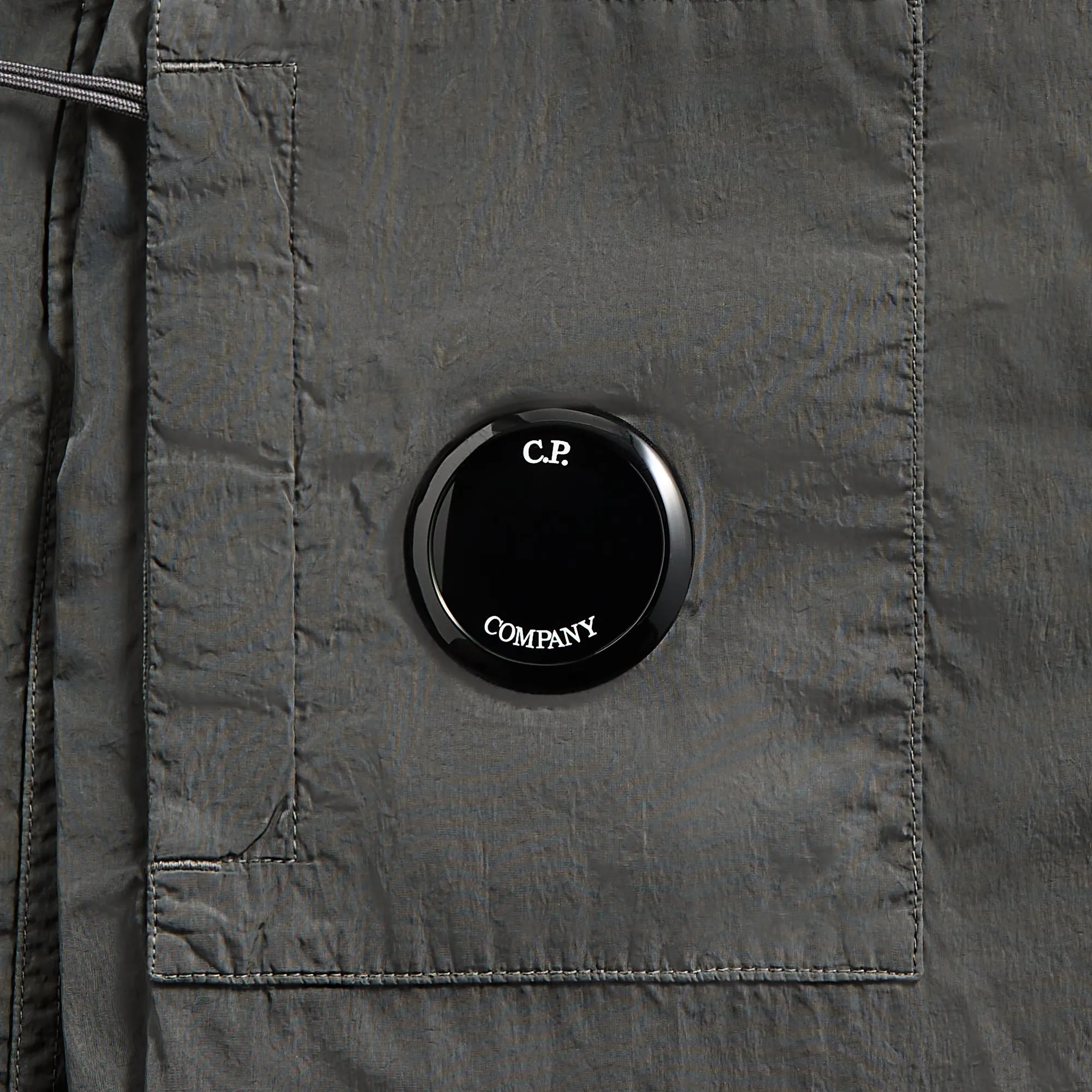 C.P. Company Chrome-R Full Button Jacket - Smoked Pearl sold by Kith product image thumbnail 3