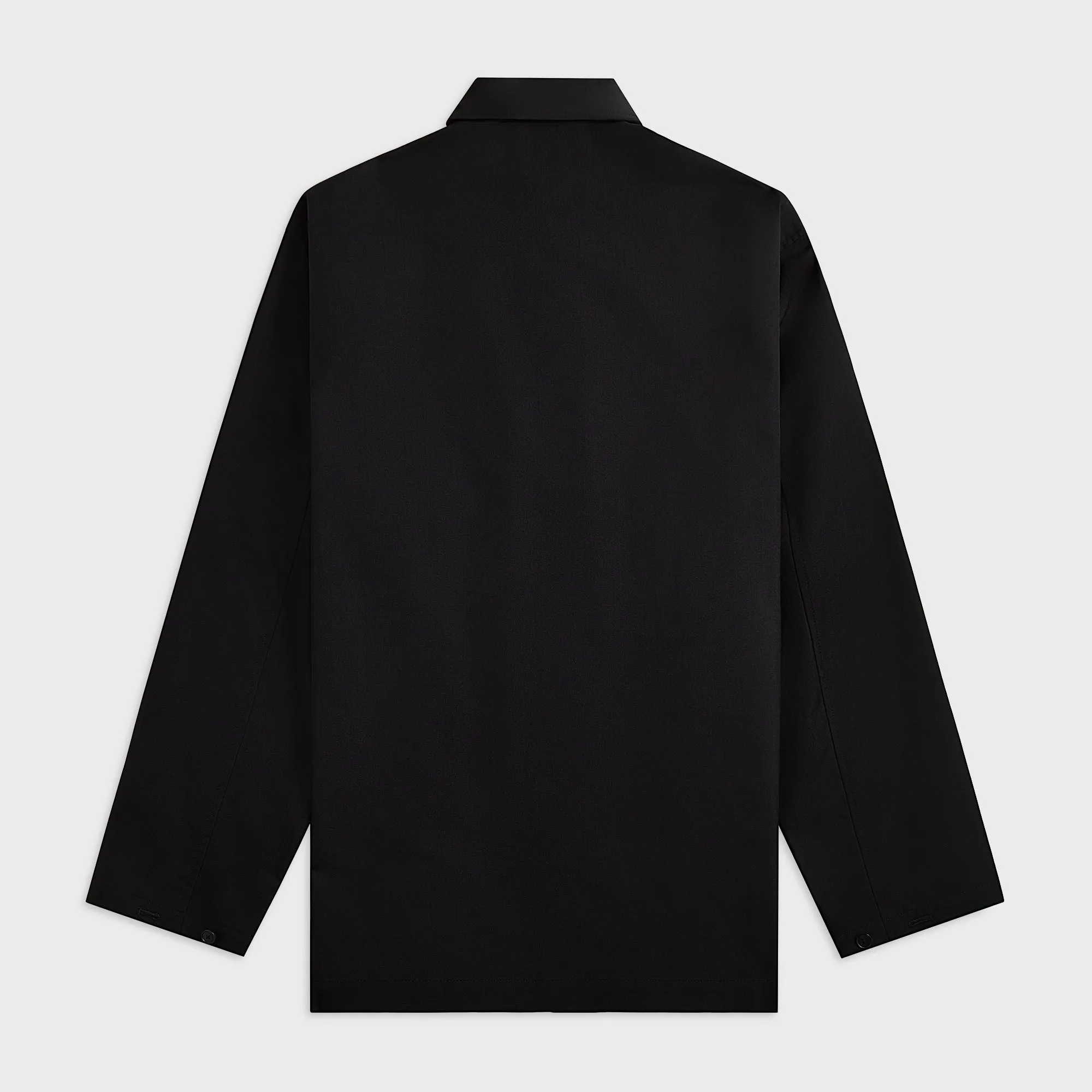 Auralee Wool Herringbone Over Shirt - Black sold by Kith product image thumbnail 2